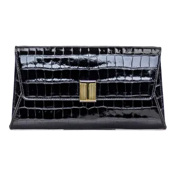 TOM FORD Logo Plaque Embossed Shoulder Bag