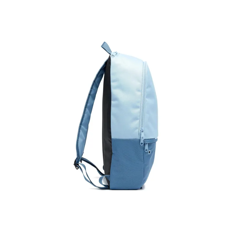 DECATHLON Polyurethane Backpack Unisex Washed Denim Blue & Gray Blue-2