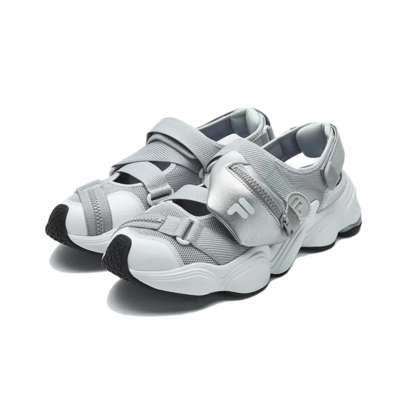 FILA FUSION TENACITY Beach Sandals Women's Gray White-1