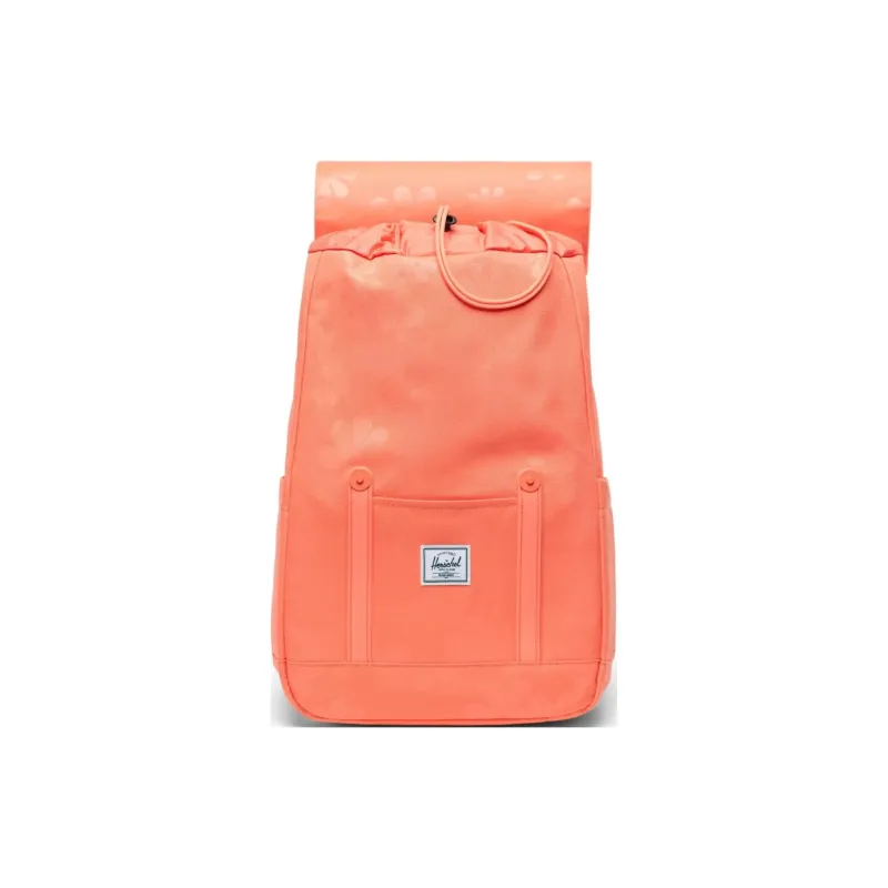 Herschel Recycled Fabric Backpack Small Size Unisex Orange-3