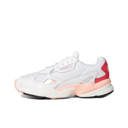 Adidas Originals Falcon Casual Shoes Women's Low-Top White/Pink