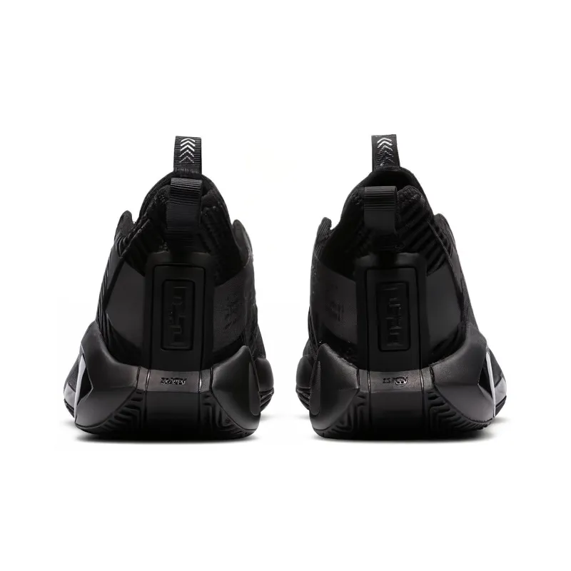 Nike LeBron Soldier 14 GS 'Black Metallic Dark Grey'-4