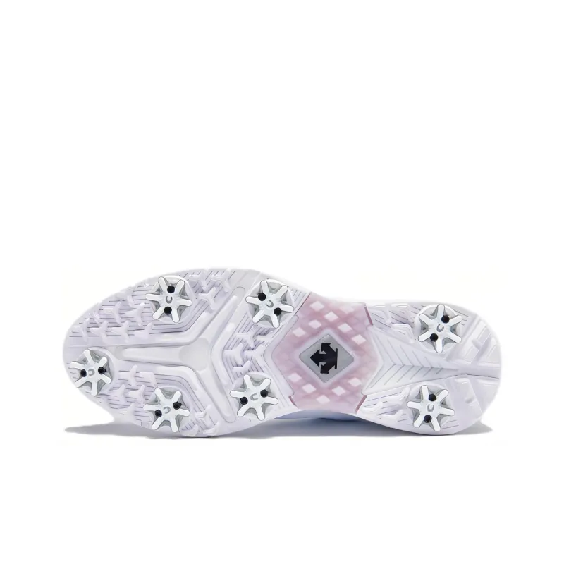 DESCENTE GOLF Series Boa Slip Resistant Low Top Golf Shoes Women's White-3
