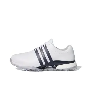 Adidas Tour360 24 Golf Cloud White Collegiate Navy Silver Metallic