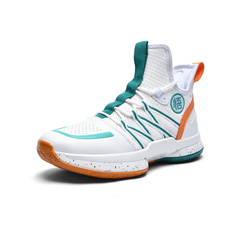 GQWE Anti-Slip And Wear-Resistant Breathable Cushioning High-Top Basketball Shoes Men's-6