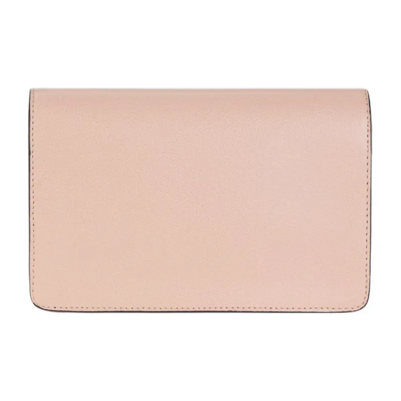 Elisabetta Franchi Grained Calfskin Crossbody Bag Shoulder Bag Women's Pink-2