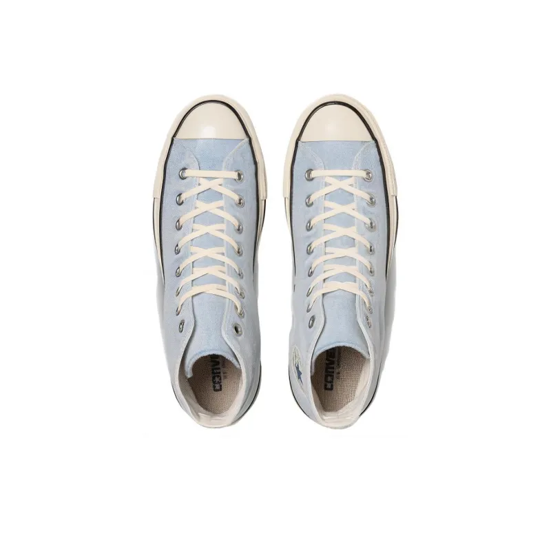 Converse All Star US AGEDDENIM HI Abrasion Resistant Cushioning High Top Canvas Shoes Unisex Blue White-3
