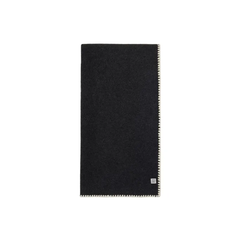 TOTEME Knit Scarves Women's Dark Gray-1