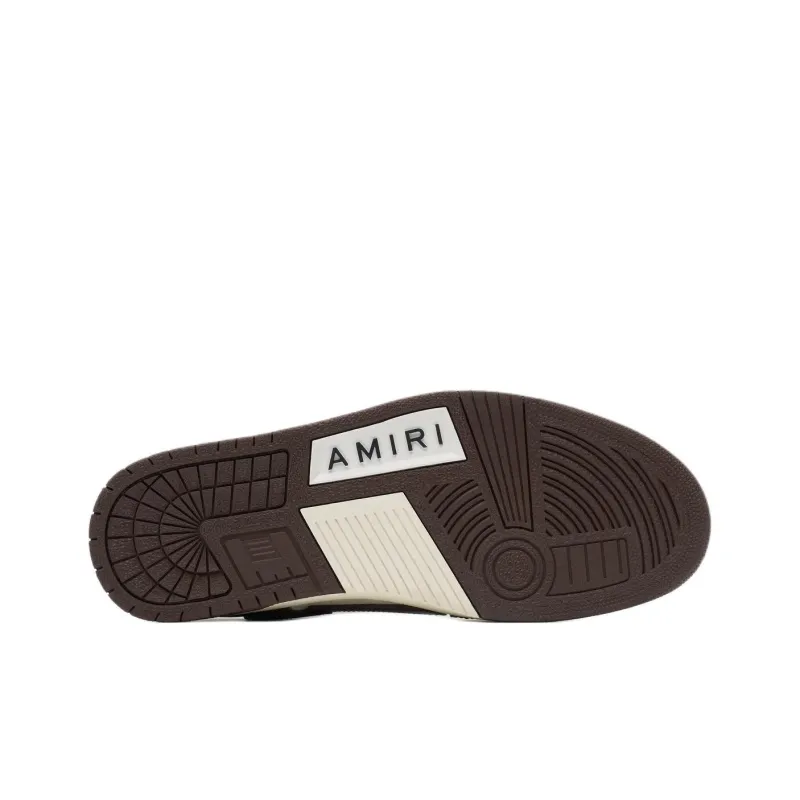 AMIRI Skel Top Low 'Brown'-5