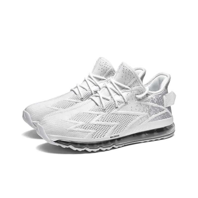 Black tailed Deer Breathable Low Top Running Shoes Men's-2