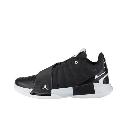 Jordan CP3 11 Basketball Shoes Unisex Low-Top Black/White