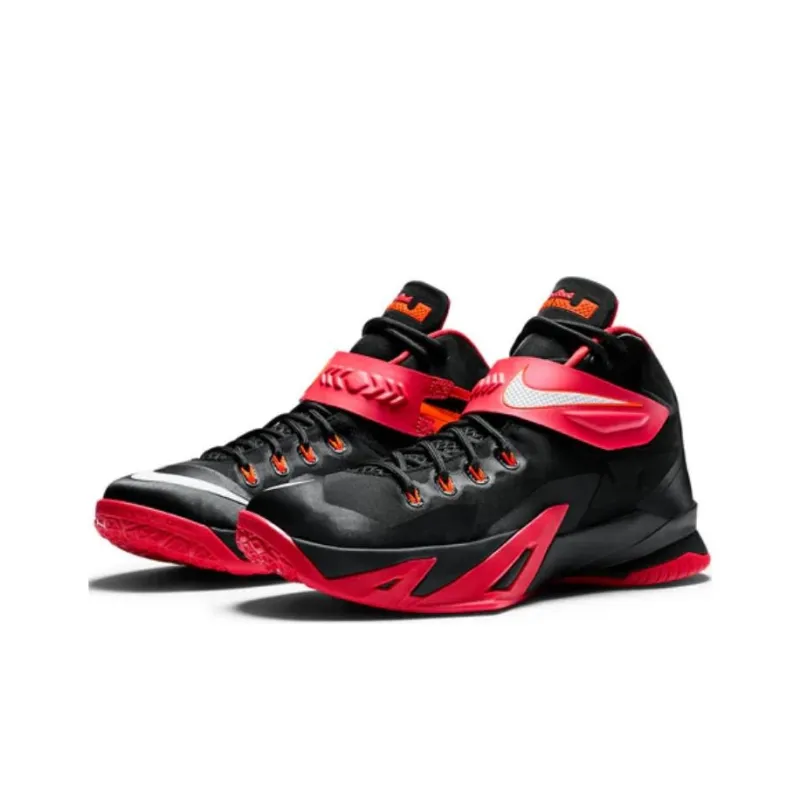 Nike LeBron Zoom Soldier 8 Black Varsity Red-2