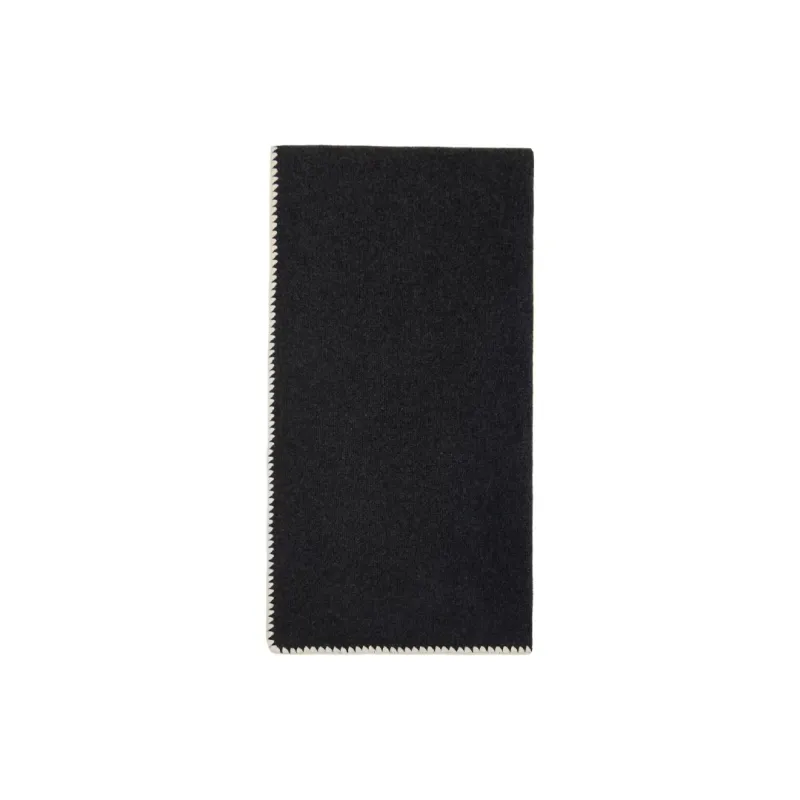 TOTEME Knit Scarves Women's Dark Gray-0