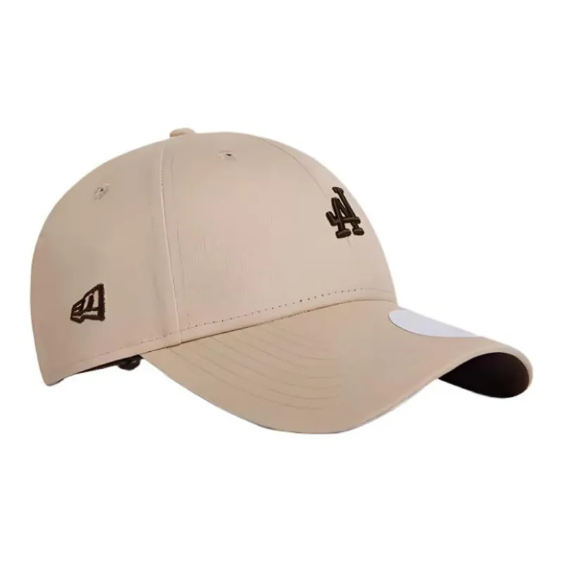 New Era Cotton Baseball Caps Women's Beige-2