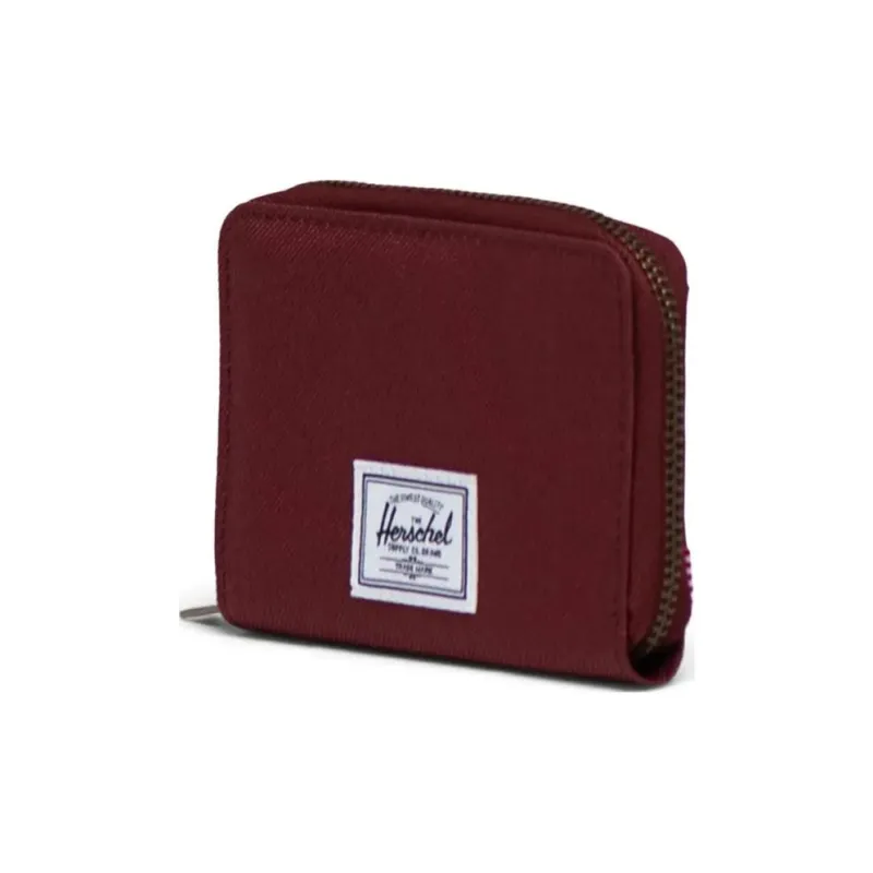 Herschel Recycled Fabric Wallet Unisex Dark Red-1