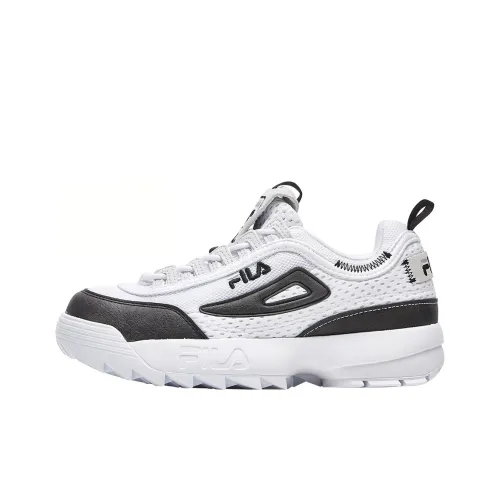 FILA FUSION Chunky Sneakers Women's Low-Top Group White/Black