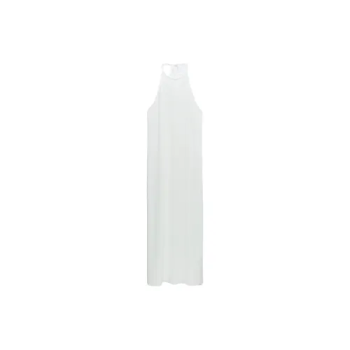 ZARA Sleeveless Dresses Women's White