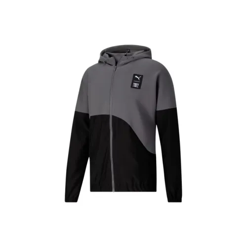 PUMA X FIRST MILE Jackets Men Black