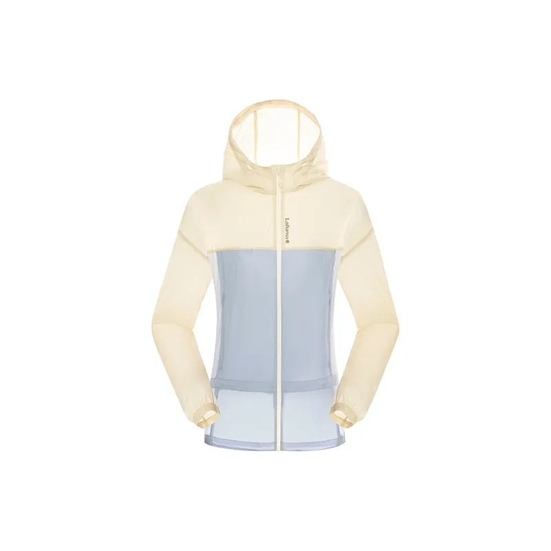 Lafuma Trench Coat Women's Light Blue Purple-1