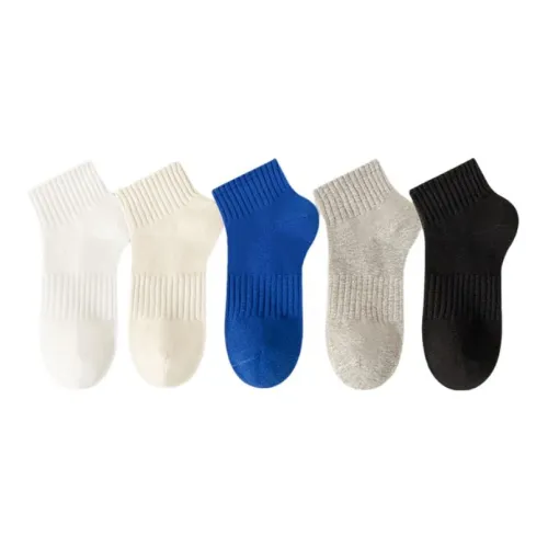 Flowers In Water Ankle Socks Women's 5 Pack