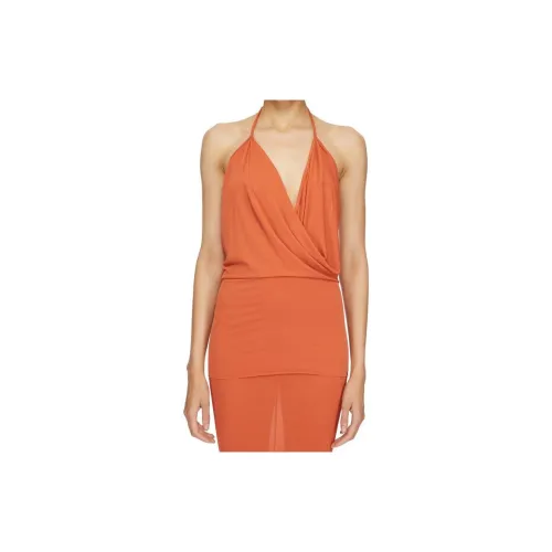 RICK OWENS Camisoles Women's Orange Red