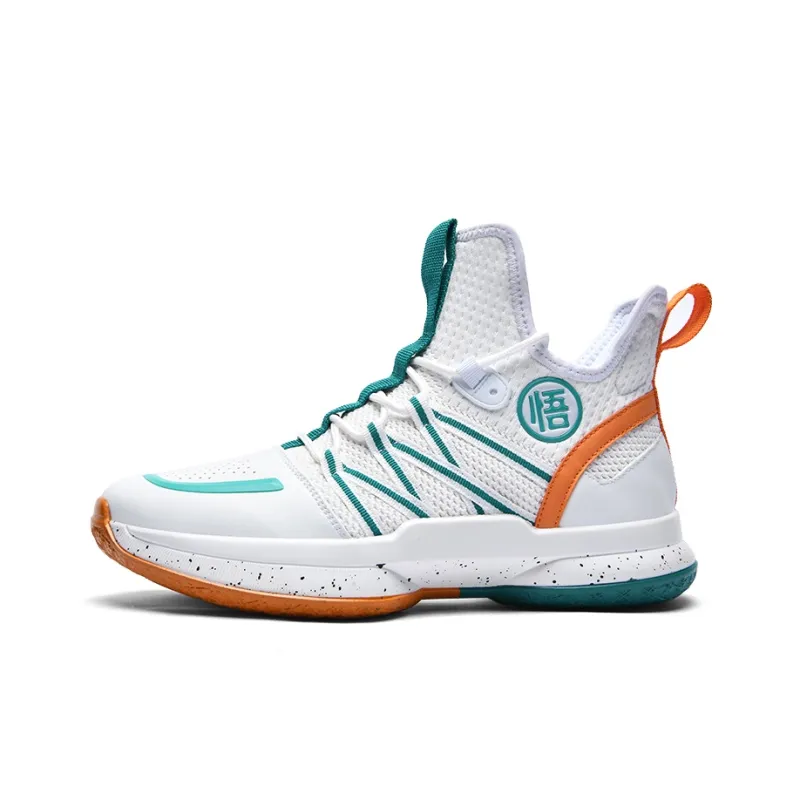 GQWE Anti-Slip And Wear-Resistant Breathable Cushioning High-Top Basketball Shoes Men's-5