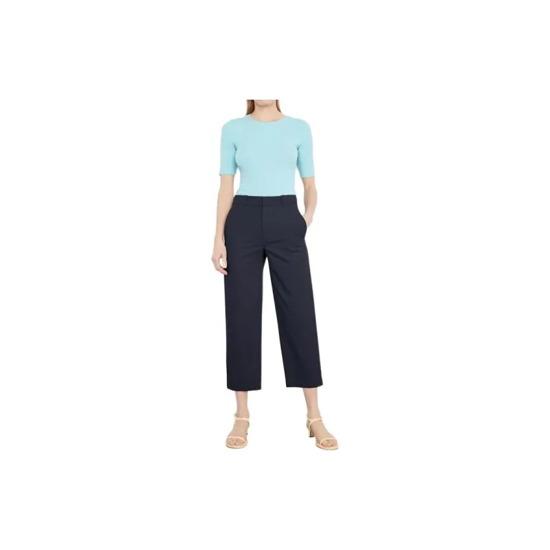 VINCE Casual Pants Women's Marine Blue-1