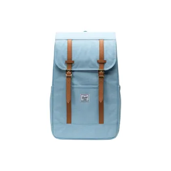 Herschel Recycled Fabric Backpack Unisex Light Blue