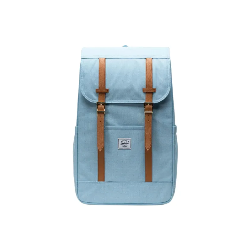 Herschel Recycled Fabric Backpack Unisex Light Blue-0