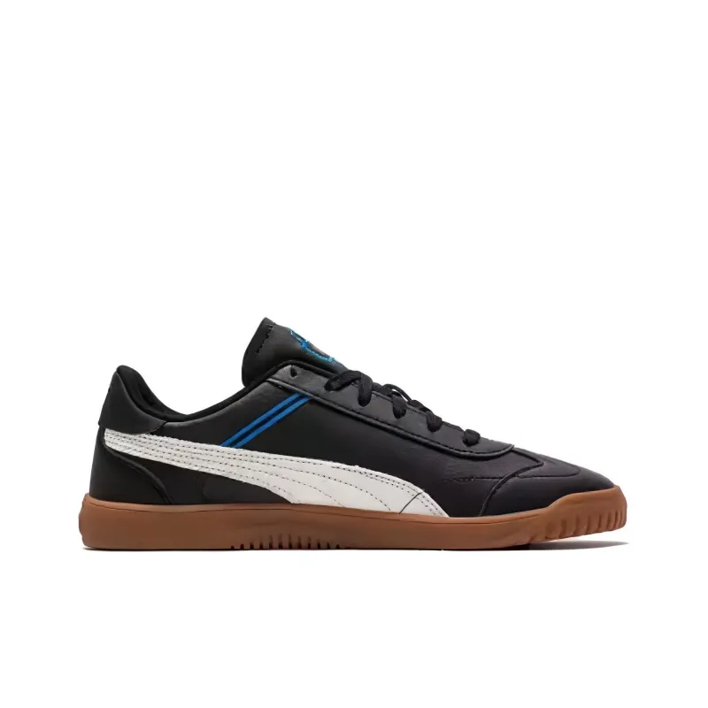 PUMA Durable Breathable Low Top Skateboard Shoes Unisex Black White-1