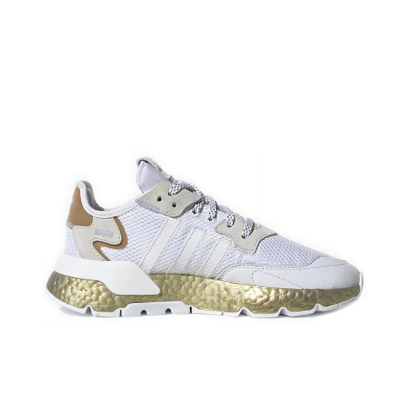 Adidas Nite Jogger Cloud White Periwinkle Women's-1