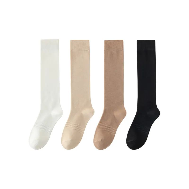 XXLLG Knee High Socks Women's 4 Pack-5