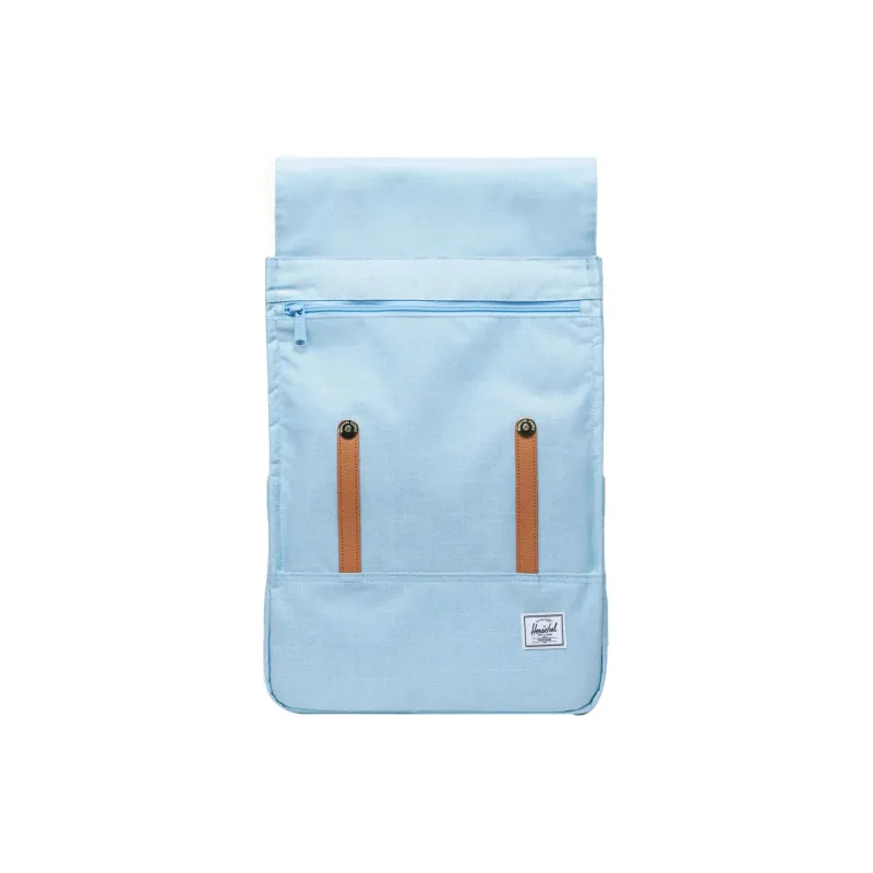 Herschel Recycled Fabric Backpack Unisex Light Blue-3