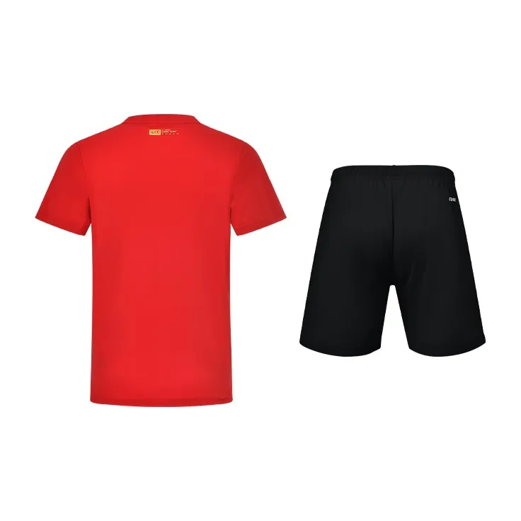 LiNing Casual Sportswear Unisex Red Black-2