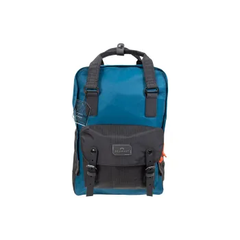 Doughnut Nylon Backpack Large Size Unisex Dark Cyan