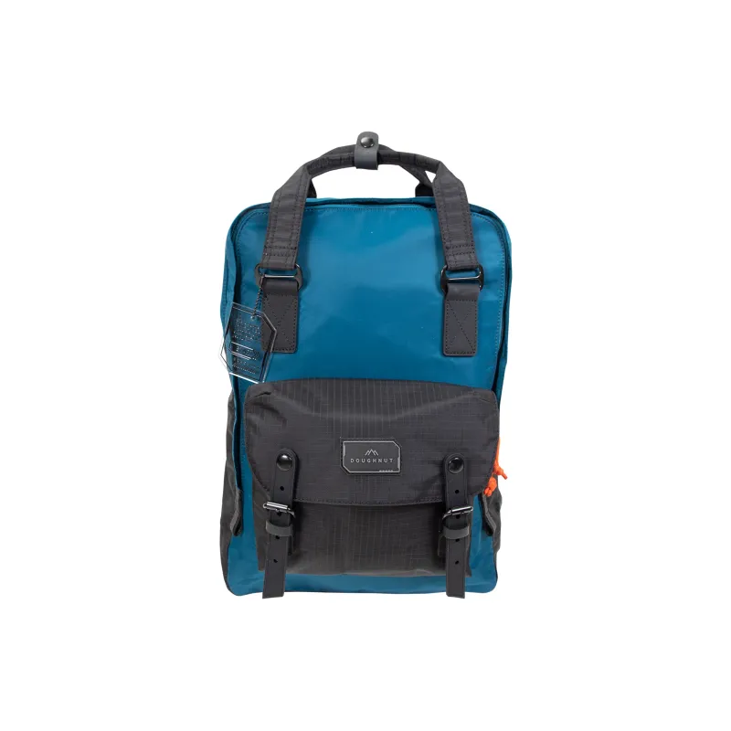 Doughnut Nylon Backpack Large Size Unisex Dark Cyan-0