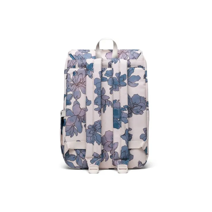 Herschel Recycled Fabric Backpack Small Size Unisex Moonlight Floral Waves-3