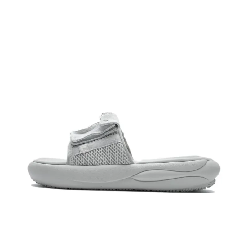 FILA FUSION Quiet Slide Slippers Men's Gray-0