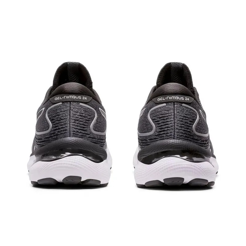 Asics Gel Nimbus 24 2E Wide 'Black White'-4