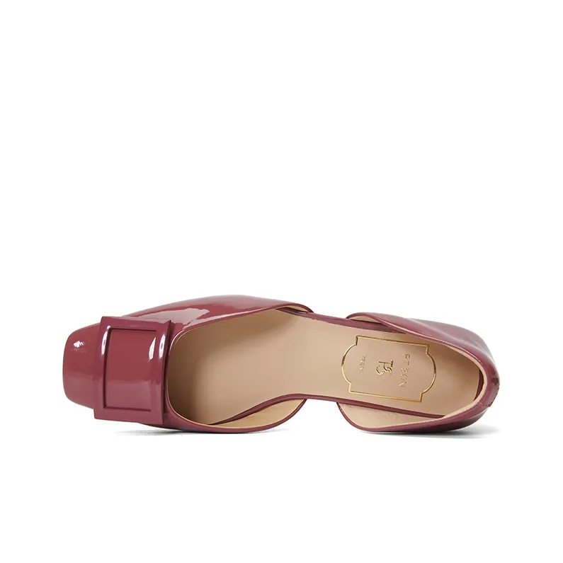 PT'SON Casual Single Shoes 1.5cm Women's-11