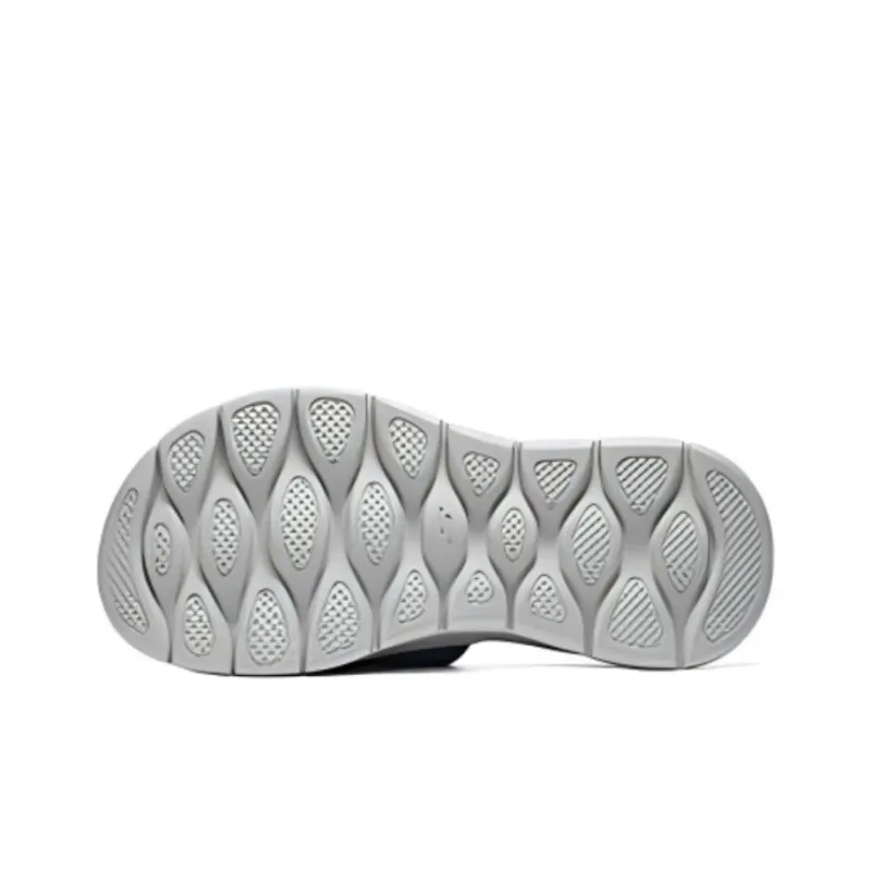 Skechers EVA Abrasion Resistant Slide Slippers Men's Gray-3