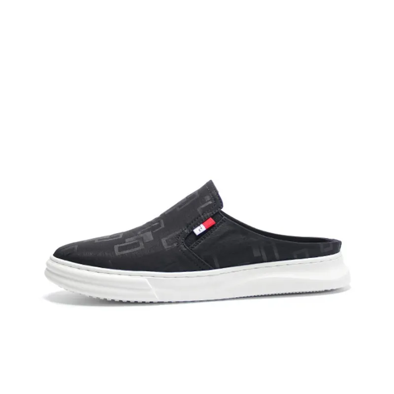 Kemaron Wrap toe Slippers Men's Black-0