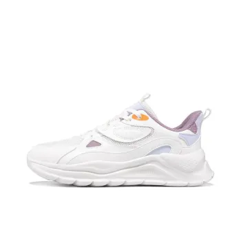 361° Lightweight Height Increasing Low Top Casual Shoes Women's Lilac Gray Purple