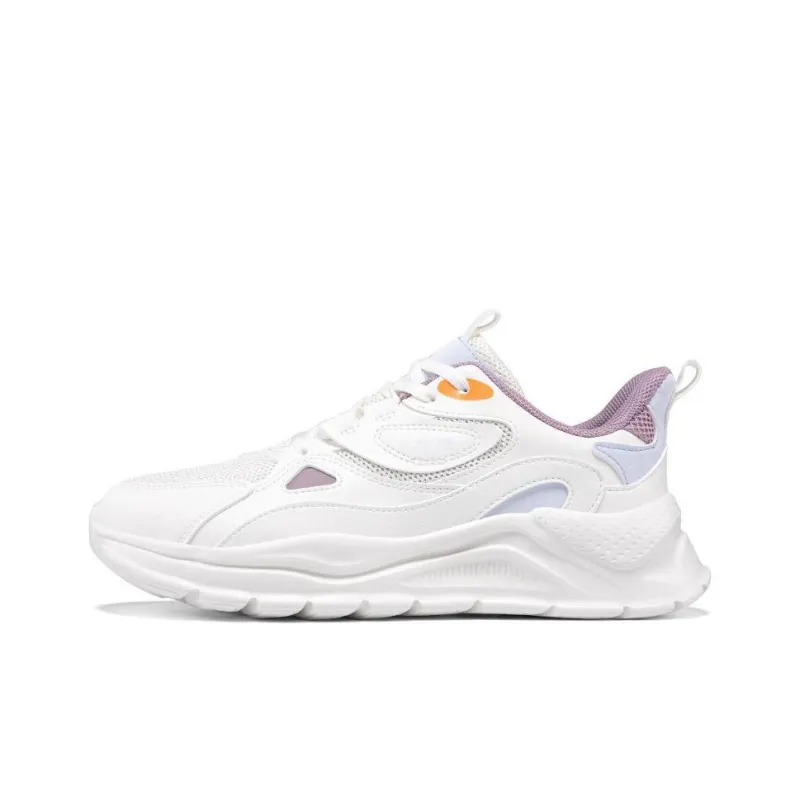 361° Lightweight Height Increasing Low Top Casual Shoes Women's Lilac Gray Purple-0