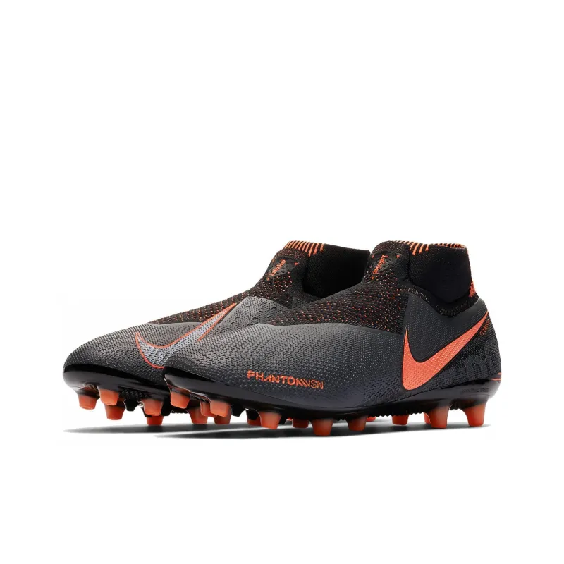 Nike Phantom Vision Elite 'Grey Black Orange'-2