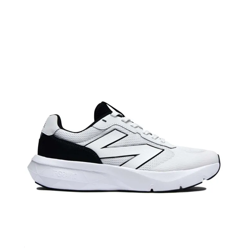 New Balance Slip Resistant Low Top Running Shoes Unisex White Black-1