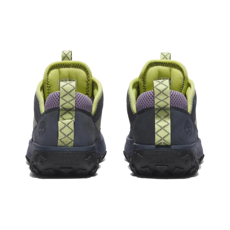 Timberland Anti Slip Wear Resistant Low Top Outdoor Shoes Women's Blue Purple-3