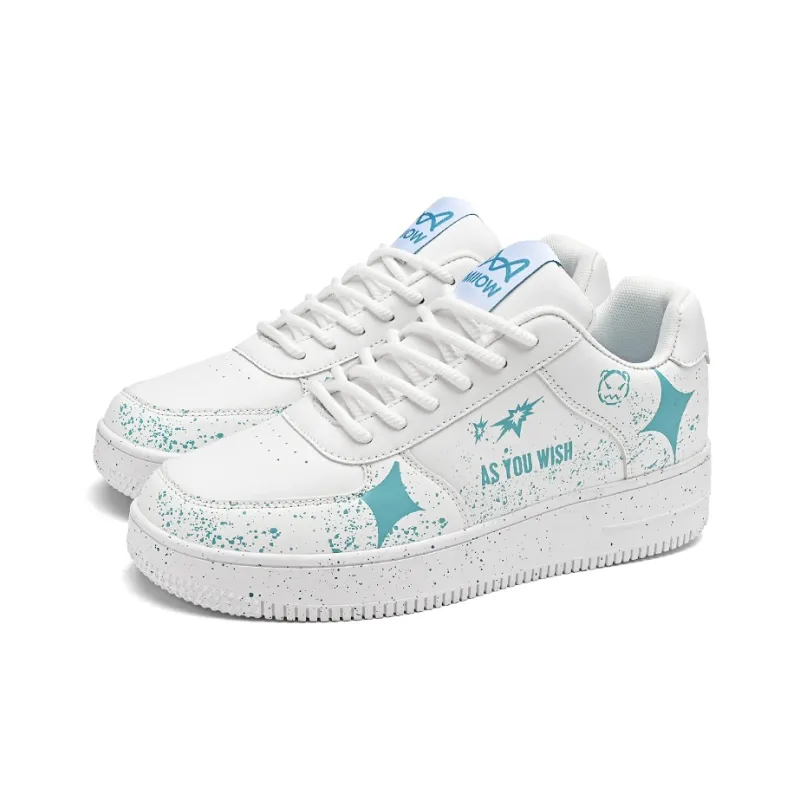 MIIOW Trend Party Series Anti-Slip And Wear-Resistant Height Increasing Coverage Low-Top Skateboard Shoes Unisex-10
