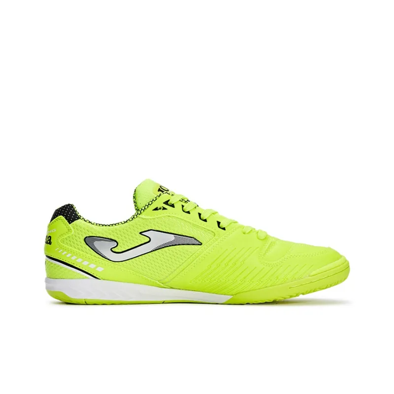 Joma IC/IN Anti Slip Wear Resistant Soccer Shoes Men's Neon Yellow-1