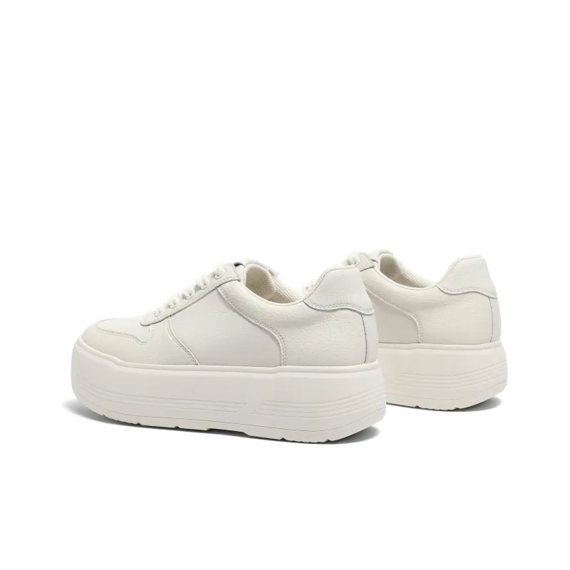 Senda Skateboard Shoes Women's Low Top White-7
